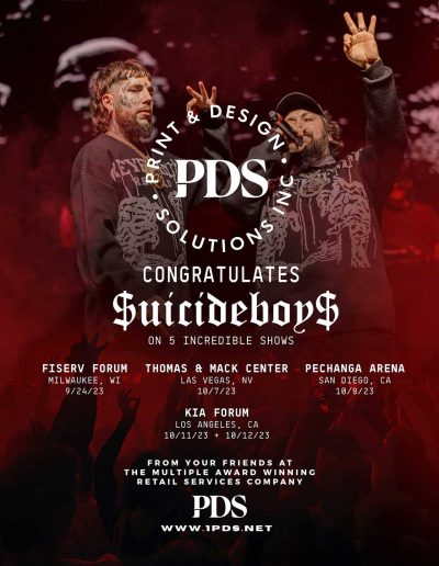 PDS Congratulates Suicide Boys