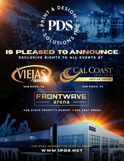 PDS gets exclusive rights to events at three large venues in San Diego