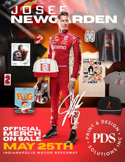 PDS and Josef Newgarden at the Indy 500