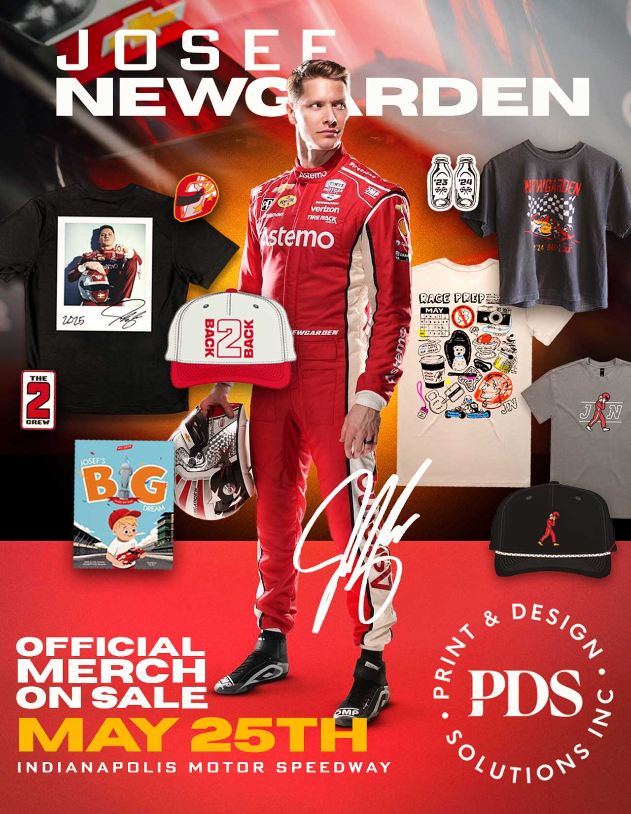 pds-josef-newgarden-indy-500-2 PDS and Josef Newgarden at the Indy 500