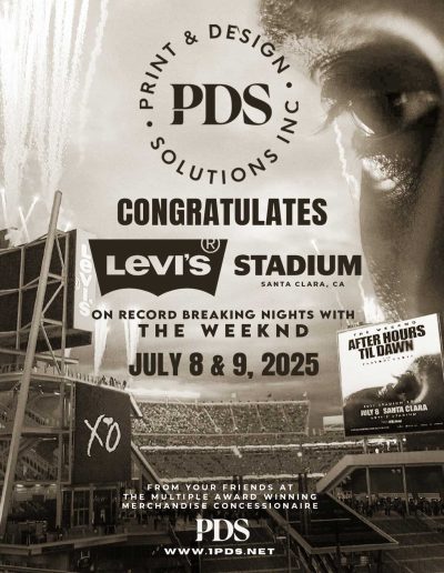 PDS Congratulates Levi's Stadium and The Weekend