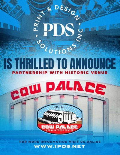 PDS Announces Partnership with Cow Palace